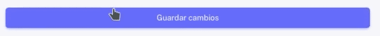 Botón Guardar cambios